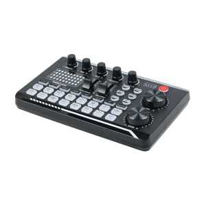 Soundcard F998 Pro Audio Interface Mixer Sound Card Live Streaming Tiktok Karaoke