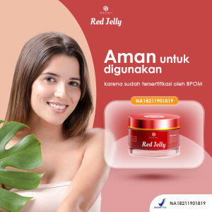 Red Jelly Cream Glowing Wajah/krim mencerahkan memutihkan wajah/mengurangi flek hitam