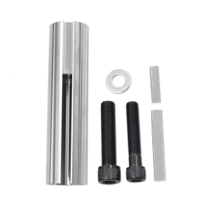 Mở rộng đường kính quây để phù hợp với ròng rọc mở rộng 1in đến 1 1/8in 1/4in Chìa Khóa Máy chạy bằng xăng ròng rọc tay quay tay áo Adapter