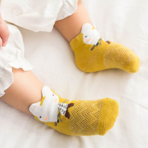 5pair Newborn Baby Socks Stocking Sarung Kaki Baby Stokin Boy Girl Stoking Bayi kanak-kanak Summer thin socks