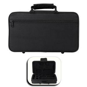 Mini Clarinet leather bag Storage box Shockproof Clarinet case Clarinet backpack With single-shoulder Strap2026