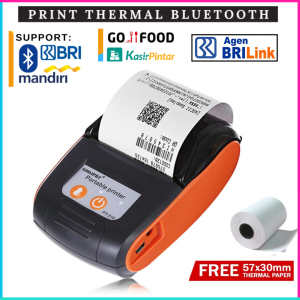 COD Cepat GOOJPRT POS mobile Bluetooth Thermal Receipt Printer 57mm dicas / Alat printer struk kasir nota harga termurah mini portaibel / Thermal Printer USB Port nota penjualan - PIJAR