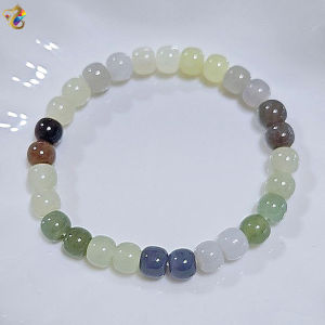 Premium Grade Duo Bao Many Treasures Nephrite Jade Bracelet