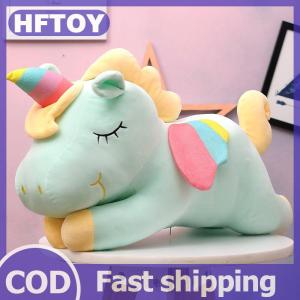 HFTOY 30/40cm Kawaii Unicorn Plush Toy Soft Stuffed Unicorn Soft Dolls Animal Horse Toys For Children Girl Pillow Birthday Gifts