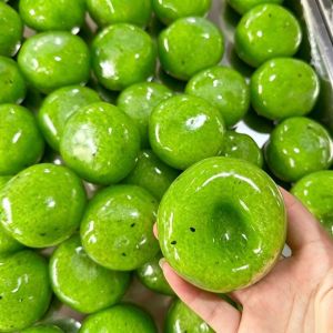 BMFUEW Slow Rebound Kiwi Smoothie Balls Soft Material Realistic Simulation Kiwi Fidget Toy Crunchy Sandy Sound Crunchy Sound Kiwi Squeeze Balls Stress Relief