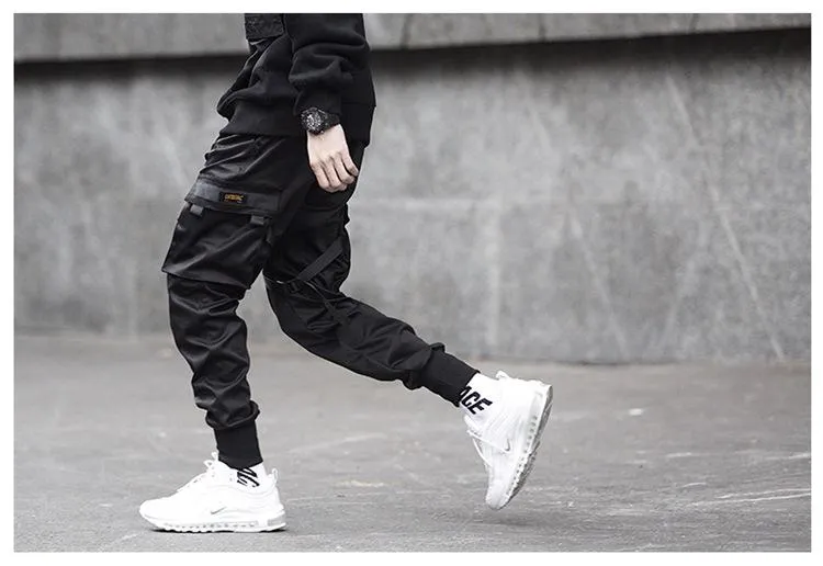 Cargo Pants Men Hip Hop Streetwear Jogger Pant Multi-Pocket Casual Trousers  Pant 