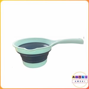 Amoki Foldable Water Dipper Water Ladle Multipurpose Water Scoop For Kitchen and Bathroom Bath Dipper