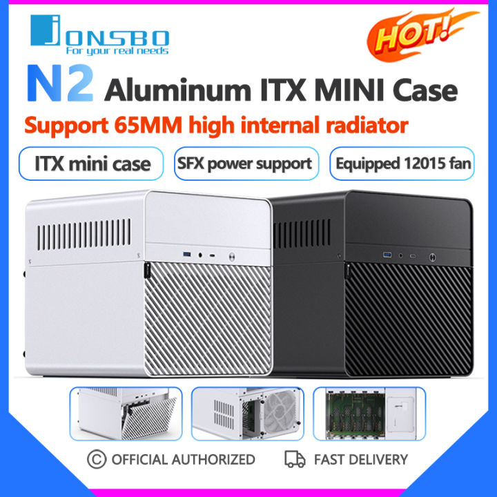 Jonsbo N2 Aluminum Mini ITX Small Case NAS Chassis Home Office