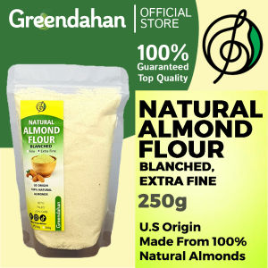 Greendahan Almond Flour 250g EXTRA FINE Blanched  - Keto Friendly