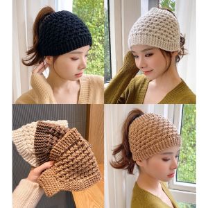 Womens Warm Hand Knitted Headband Soft Stretchy Headband Crochet Head Wraps Scarf