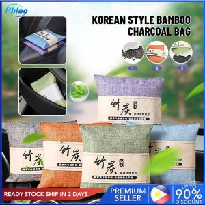 【Low Price】Activated Bamboo Charcoal Bag Odor Remover Air Purifying Bags Deodorant Bag Car New Home Decoration Deodorization 500g PhIeo