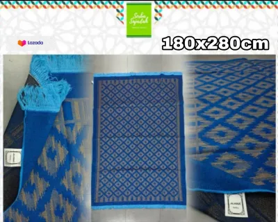 KARPET BESAR DENGAN MOTIF YANG ELEGAN 180 X 280 CM | TURKI TURKY TURKIYE