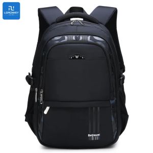 （IN STOCK）LORDWEY | Famous Brand Schoolbags Waterproof Nylon School Backpack For Teenage boys Large-capacity Oxford Backpacks School Bags