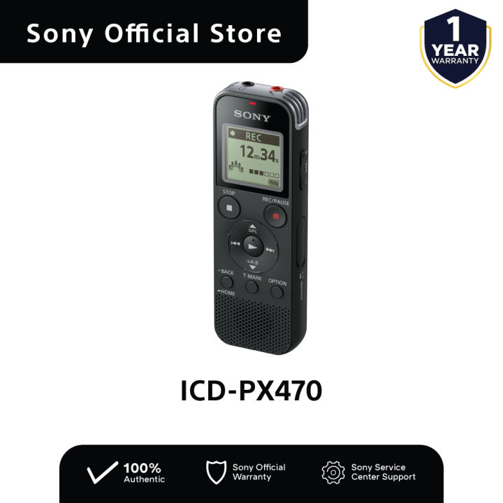 Sony ICDPX470 / ICD PX470 Digital Voice Recorder PX Series Lazada PH