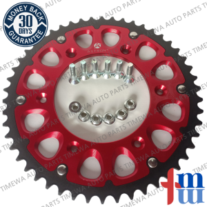 Gear Bagian Belakang Back Part Merk ROZ CRF 150 L 12/52T Motor NINJA Biru TMW M0052