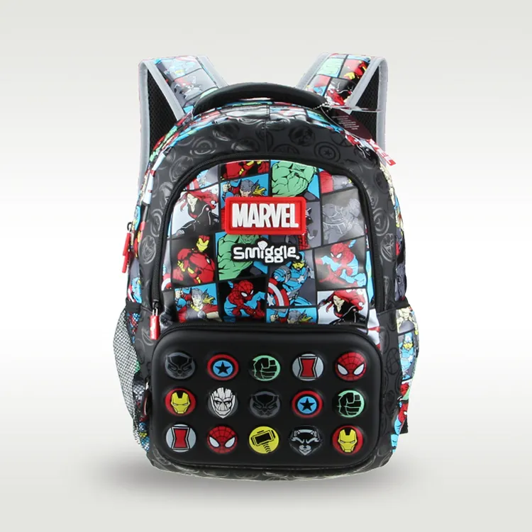 Australian original smiggle Marvel co-branded spider schoolbag