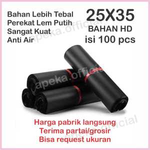 PROMO PLASTIK POLYMAILER POLYMER POLIMER PACKINGAN ONLINE SHOPE AMPLOP PLASTIK UK 25X35CM