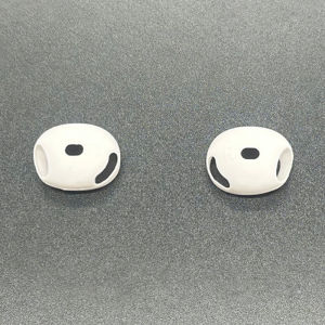 ZEEMIN  ใหม่ 1 คู่แผ่นรองหูฟังซิลิโคนสําหรับ Airpods 4 กรณีหูฟังไร้สายป้องกันหมวกหูครอบคลุม Airpods 4 หูฟัง Eartips