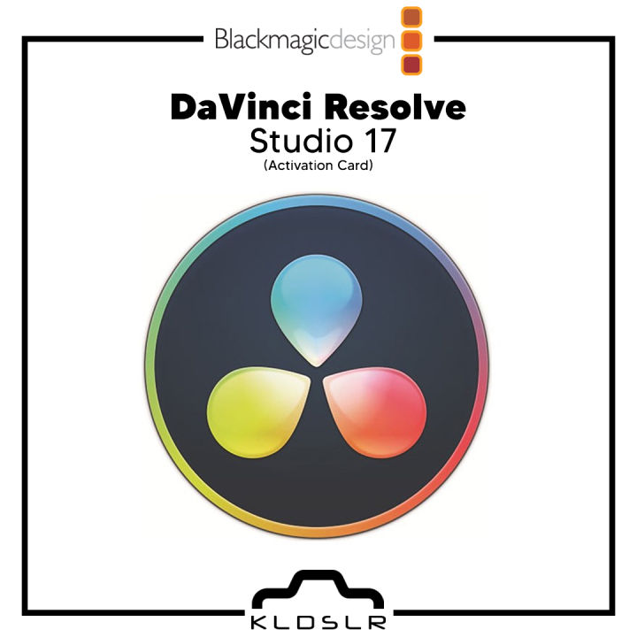 Davinci Resolve Studioライセンスカード Blackmagic Design DaVinci Resolve Studio (Activation Card