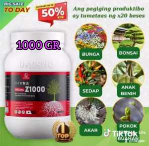 Pupuk Dasshu Z1000 - 1kg Pupuk Perangsang Akar Batang Tunas Teknologi Japan