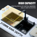 Kitchen Sink 7843 Black Paket Komplit / Paket Kitchen Sink Stainless 304 / Bak Cuci Piring Hitam 2 Lubang Paket Lengkap , KITCHEN SINK BAK WASTAFEL CUCI PIRING HITAM DUA LUBANG STAINLESS TEBAL DAN ANTI KARAT. 
