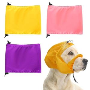 Pet Dog Ear Cover Caps Waterproof for Noise Reductions Bathing Accessories Pet Ear Wrap Caps Dogs Relief Anxiety