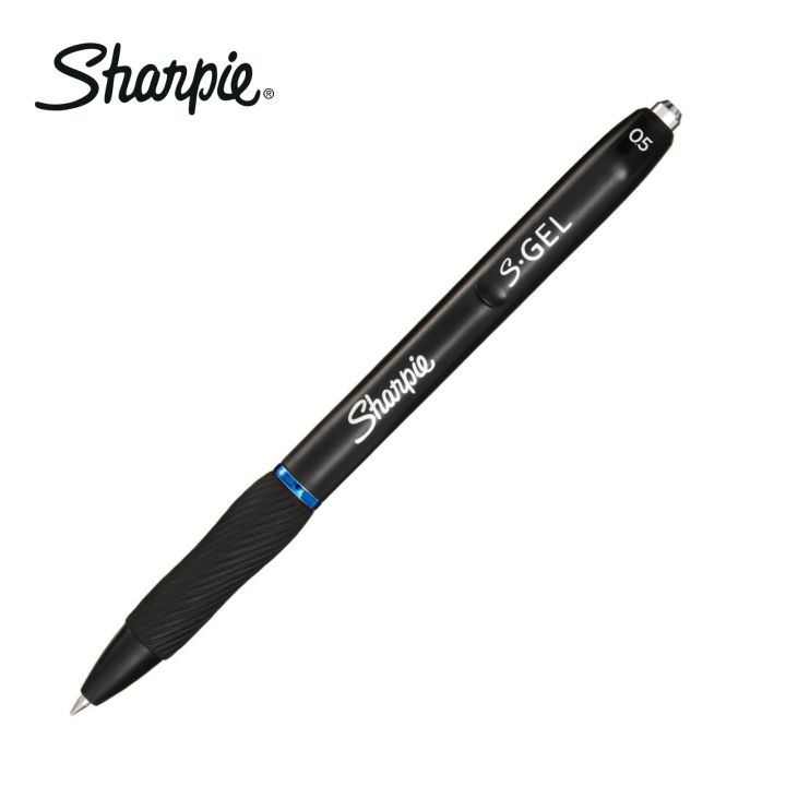 Sharpie S Gel Pen ปากกาหมึกเจล ชาร์ปี้ 0.5 mm (หมึกสีน้ำเงิน) Lazada