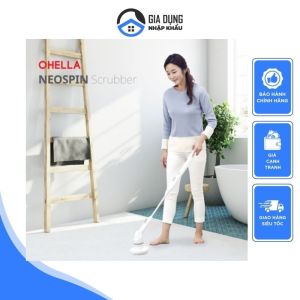 Máy Chà Toilet Tự Động Máy Cọ Rửa Nhà Vệ Sinh Cây Lau Đa Năng OHELLA NEOSPIN Chổi Xoay Turbo Neospin Scrubber Chà Bồn Cầu Cọ Toilet Vệ Sinh Nhà Tắm Nhập Hàn Bảo Hành 12 Tháng