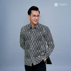 WOUBATIK - Kemeja Batik Sanggit Slimfit Lapis Furing KP 275