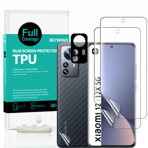 Ibywind Xiaomi 12/12X 5G [2PCS Pack] Clear TPU Film Screen Protector