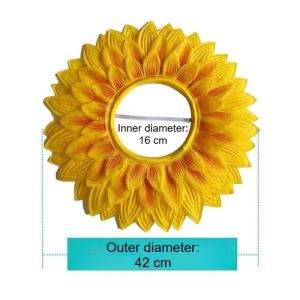 Sunflower Headgear Kids Stage Prop Funny Cosplay Hat Party Festival Dance Kindergarten Performance