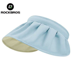 Topi Olahraga Wanita Rockbros YPP076 Sun Visor Cap Bandana Karet Olah Raga Senam Fitness Golf Pantai Sport Outdoor