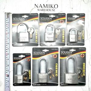 Gembok pintu pagar rumah komputer stainless  SOLIGEN 20 25 30 40 50 60 mm