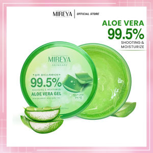 [995%] Mireya Aloe Vera Juice Soothing & Moist Gel 250ml - Mireya Aloevera Gel Moisturizer / Lidah Buaya dari Pulau Jeju Korea