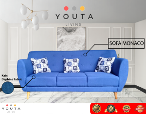 SOFA RETRO MONACO 3 DUDUKAN