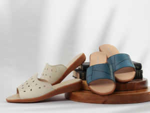 ShoeBest Womens " RIver " 006 Flat Sandals Slip-on Ladies Fashion Comfortable Casual Wear