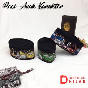 Peci Karakter Anak Laki-Laki