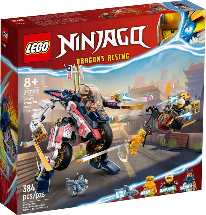 71792 Iego Ninjago Dragons Rising Soras Transforming Mech Bike