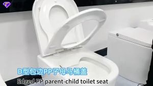 [SG Local] 2-in-1 Toilet Seat Adult Child Potty Training Seat Cover PP Family Toilet Lid Ready Stock