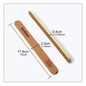 Dũa Làm Móng Độ Nhám Kép 100/180 Nhiều Kiểu Dáng Phụ Kiện Nail Hỗ Trợ Tạo Kiểu Làm Mịn Nhanh Chóng