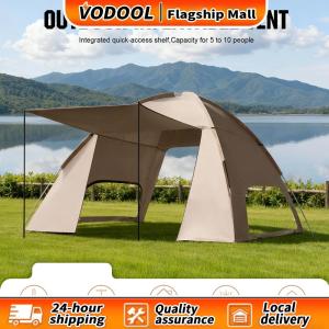 【Clearance Sale】 Camping Awning Dome Shelter Tent Outdoor Dome Tent for Outdoors Camping Hiking Picnic Backpacking