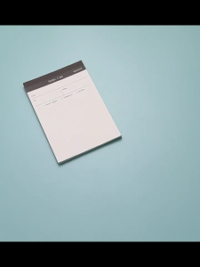 Small Planner Daily Schedule Notepads 50 Sheets Unlined Checklist Notebook Small Writing Pad for Daily Plans Notes Memos