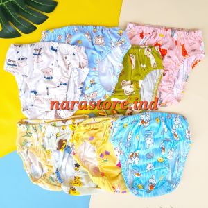 5 Pcs Celana Dalam Anak Perempuan Bahan Libby/Velvet/Babydoll 1-6 Tahun Motif Lucu dan Keren