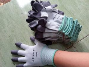 Sarung tangan comet jari isi 1 lusin Grosir murah Kaos tangan karet jari Sarung tangan kerja