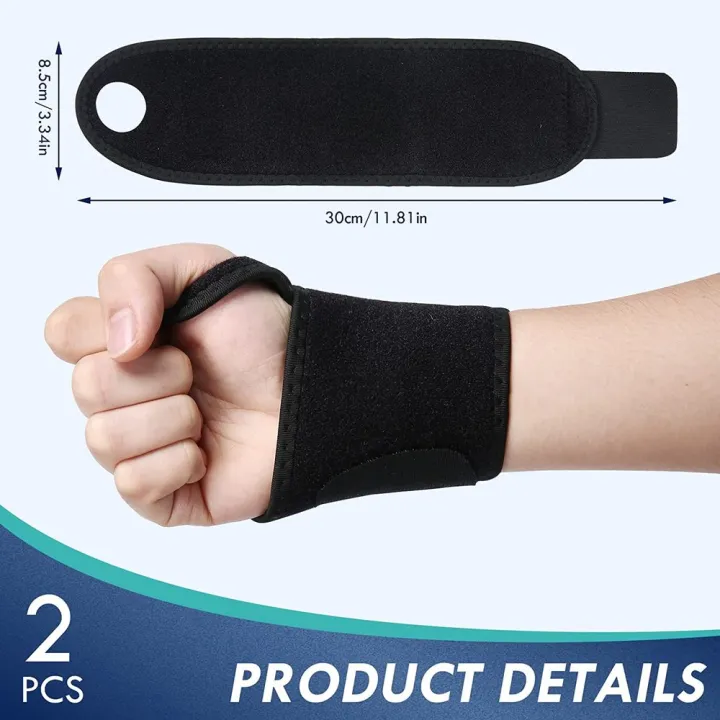 Salorie%202%20Pack%20Wrist%20Brace%20for%20Right&Left%20Hand%20-%20Wrist%20Wraps%20for%20Men&Women%20-%20Adjustable%20Wrist%20Band%20for%20Sports%20Protecting/Tendonitis%20Pain%20Relief/Injury%20Recovery/Daily%20Work,%20Carpal%20Tunnel%20Wrist%20Brace%20-%20Image%205