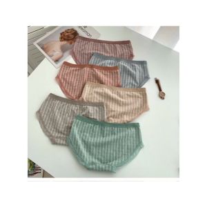 Quần lót bé gái thun dệt họa tiết sọc - QL308