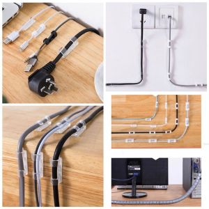 KLIP PENJEPIT KABEL CABLE ORGANIZER TEMPEL