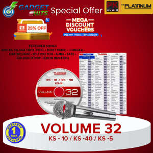 The Platinum KS-5/KS-10/KS-40 UPDATED CD VOLUME 32 (NOVEMBER 2025 UPDATED)