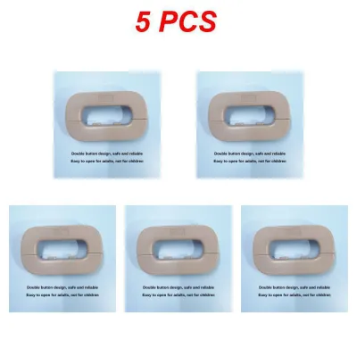 RuiMing 🚚 พร้อมส่ง 🚚 ล็อคตู้เย็น 1/3/5 ชิ้น ล็อคความปลอดภัยของเด็ก ล็อคประตูตู้ป้องกันการจีบ ล็อคพลาสติกมัลติฟังก์ชั่น ล็อคมือป้องกันการจีบล็อคเด็