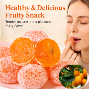 【Healthy Diet Therapy】Licorice Kumquat For Relieving Cough And Reducing PhlegmLicorice Rock Sugar Dried Kumquat Fresh Expectorating Cough Nutritional Dried Products